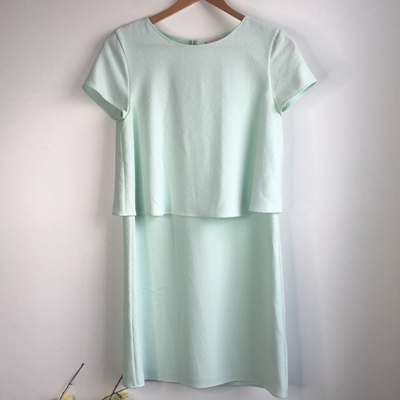 Ted Baker mint green Pannsie layered dress - Picture 5 of 7